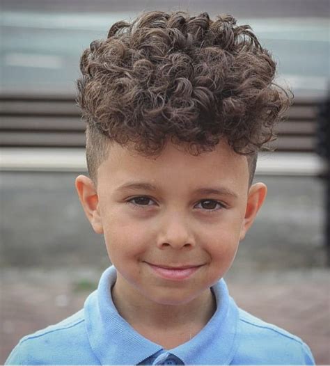 curly boy cuts